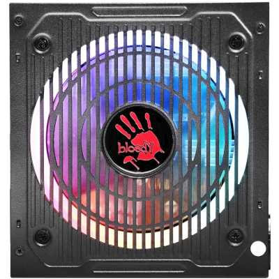 Блок питания Bloody BD-PS700W, 700Вт, 80 PLUS белый, 120мм, черный