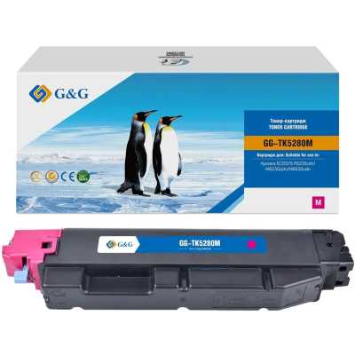 Картридж лазерный G&G GG-TK5280M TK5280M пурпурный (11000стр.) для Kyocera ECOSYS P6235cdn/M6235cidn