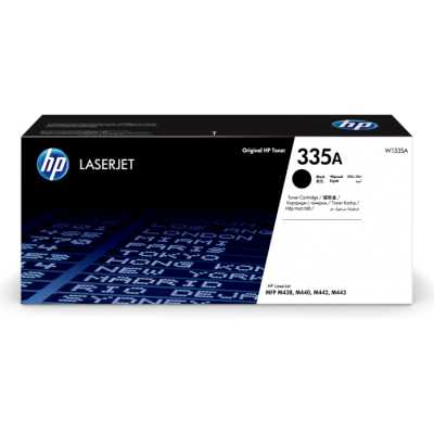 Картридж лазерный HP 335A W1335A черный бар.в компл. (7400стр.) для HP LJ MFP M438n