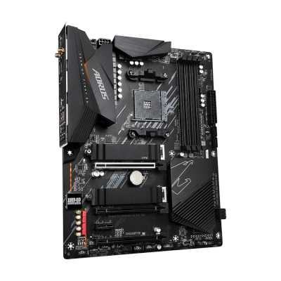 Материнская плата GIGABYTE B550 AORUS Elite AX V2, AM4, AMD B550, 4xDDR4, 4xSATA, 2xM.2, 1xPCIe 4.0 x16, 2xPCIe 3.0 x1, 1xDP, 1xHDMI, 1x2.5Gb LAN, Wi-Fi 6, Bluetooth 5, 2xUSB-A 10Gbps, 3xUSB-A 5Gbps, 2xUSB-A 2.0, 1xUSB-C 5Gbps, 5x3.5 мм, 7.1, ATX
