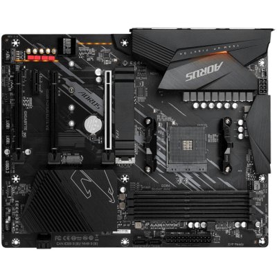 Материнская плата Gigabyte B550 AORUS ELITE V2, AM4, AMD B550, 4xDDR4, 4xSATA, 2xM.2, 1xPCIe 4.0 x16, 1xPCIe 3.0 x16, 2xPCIe 3.0 x1, 1xHDMI, 1xDP, 1x2.5Gb LAN, 1xUSB-C 10Gbps, 4xUSB-A 10Gbps, 4xUSB-A 5Gbps, 2xUSB-A 2.0, 3x3.5 мм, 7.1, ATX