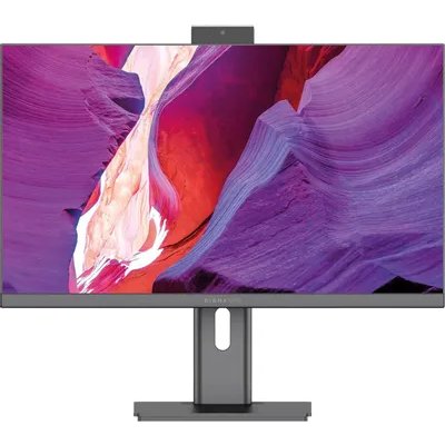 Моноблок Digma Pro Unity 27" Full HD i5 1235U (1.3) 16Gb SSD 512Gb Iris Xe CR Windows 11 Professional GbitEth WiFi BT 90W клавиатура мышь Cam серый/черный 1920x1080