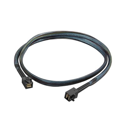 Кабель 26II-1C4343-0175 INT, SFF8643-SFF8643 (HDmSAS -to- HDmSAS internal cable), 75см (аналог LSI00404, LSI00403, 2282200-R)