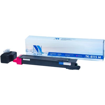Тонер-картридж NVP NV-TK-8115 Magenta для Kyocera EcoSys-M8124 EcoSys-M8130 (6000k) NV-TK8115M NV-PRINT