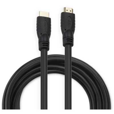 Кабель аудио-видео Buro (m)/HDMI (m) 5м. феррит.кольца черный