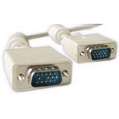 Кабель VGA Buro CAB016S-10M VGA HD15 (m)/VGA HD15 (m) 10м феррит.кольца