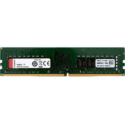 Оперативная память Kingston ValueRAM, DDR4, 16GB (1x16GB), 3200 MHz, CL22, без радиатора