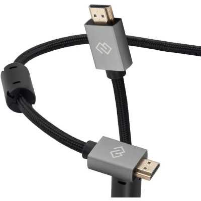 Кабель аудио-видео Digma HDMI (m)/HDMI (m) 1.5м. феррит.кольца позолоч.конт. черный (D-HDMI-2FF-V2.0-1.5M)