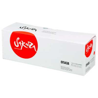 Картридж Sakura CF543A (203A) для HP M254, MFP M280/281, пурпурный, 1 300 к.
