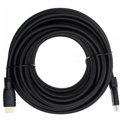 Кабель аудио-видео Cactus CS-HDMI.2-10 HDMI (m)/HDMI (m) 10м. позолоченные контакты черный