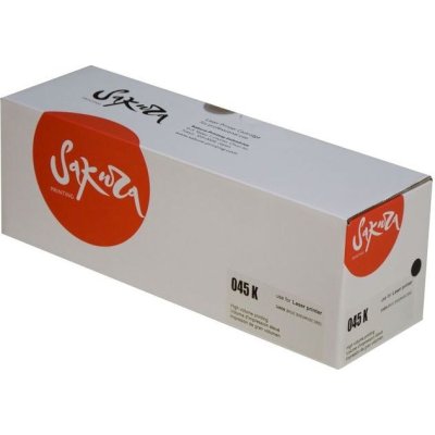Картридж лазерный Sakura CRG045BK для Canon i-SENSYS LBP-610C, MF-630C, черный, 1 400к.