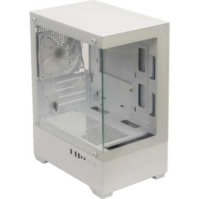 Компьютерный корпус Accord ACC-ZCU2W белый без БП mATX 1x120мм 1xUSB 3.0 1xUSB3.1 audio