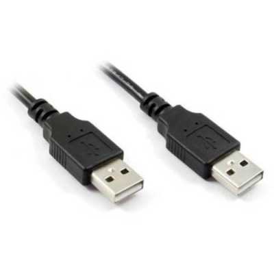 Кабель Greenconnect 0.5m USB 2.0, AM/AM, черный, 28/28 AWG, экран, армированный, морозостойкий