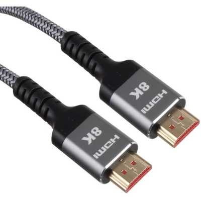 Кабель HDMI 19M/M,ver. 2.1 8KX60Hz (Econom) оплетка 3m iOpen ACG859A-3.0