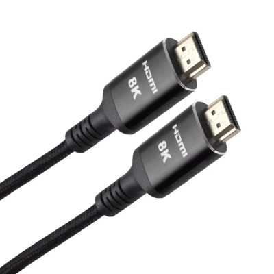 Кабель HDMI 19M/M,ver. 2.1 8KX60Hz (Econom) оплетка 3m iOpen <ACG859B-3.0>