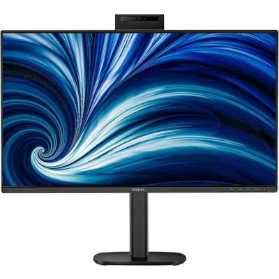 LCD PHILIPS 27" 27B2N3500JH черный {IPS 2560x1440 120Hz 4ms 350cd 1300:1 178/178 2xHDMI DisplayPort 4xUSB3.2 Speakers Webcam HAS Pivot Internal VESA