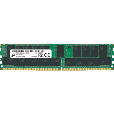 Оперативная память Crucial, DDR4, 64GB (1x64GB), 3200 MHz, CL22, ECC, RDIMM