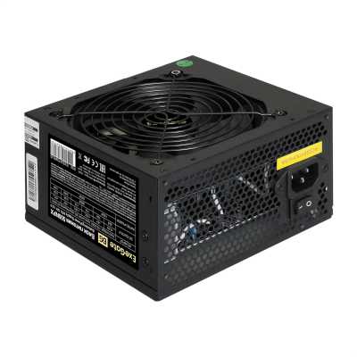 Блок питания ExeGate 500NPX (EX224734RUS-PC), 500Вт, 120мм, черный