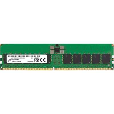 Оперативная память Micron, DDR5, 64Gb (1x64 Gb), 5600 MHz, CL40, ECC, RDIMM, OEM