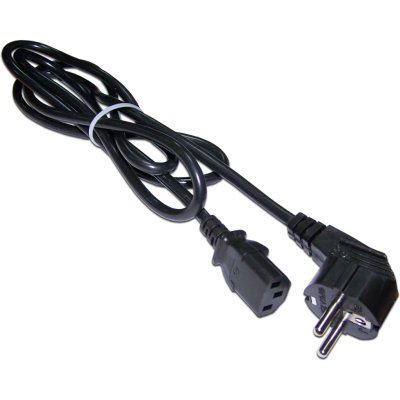 Шнур питания Lanmaster LAN-PP13/SHA-7.0-BK C13-Schuko проводник.:3x0.75мм2 7м 220В 10А черный