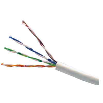 Кабель информационный Lanmaster TWT-5EUTP2PT-WH кат.5е U/UTP не экранированный 2X2X24AWG PVC внутренний 305м белый