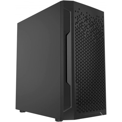 Корпус POWERCASE Mistral Micro Z2B SI CMIMZB-F2SI черный без БП USB 3.0 2*USB 2.0 audio