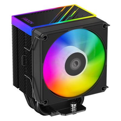 Кулер Cooler ID-Cooling FROZN A400 ARGb черный 92мм алюминий+медь 2200rpm 25.8db 4-pin 180W 123мм