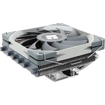 Кулер для процессора/ CPU Cooler Thermalright AXP-120 X67 (4-pin PWM, 52mm, Ni/Cu, 6x6mm, 1x120mm, 59CFM, 26.1dBA, 1800RPM, S: 1851/1700/1200/115X, 2011, 2066, AM5/AM4, grey)
