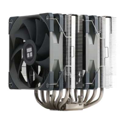 Устройство охлаждения(кулер) Thermalright Peerless Assassin 120 Soc-AM5/AM4/1200/1700/1851 серый 4-p