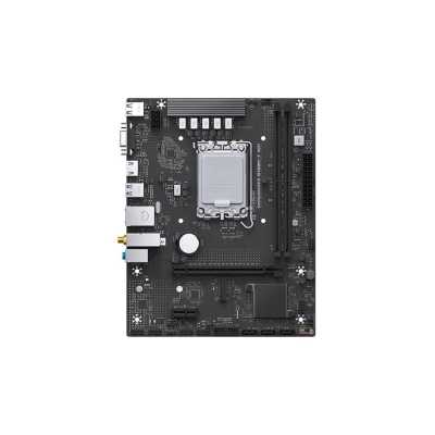 Материнская плата Maxsun Challenger B760M-F WIFI, LGA1700, Intel B760, 2xDDR4, 3xSATA, 1xM.2, 1xPCIe 4.0 x16, 1xPCIe 3.0 x1, 1xVGA, 1xHDMI, 1x1Gb LAN, Wi-Fi 5, Bluetooth 4.2, 2xUSB-A 5Gbps, 4xUSB-A 2.0, 2x3.5 мм, 5.1, mATX