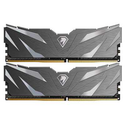 Оперативная память NETAC, DDR4, 16GB (2x8GB), 3200MHz, CL16, DIMM, с радиаторами, черный