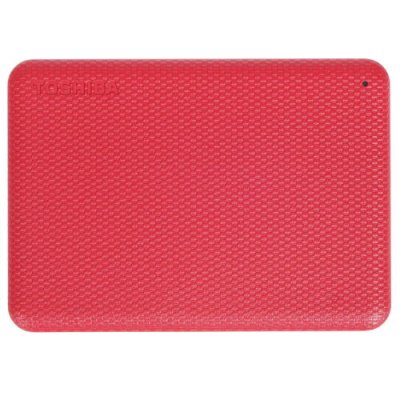 Внешний HDD 2.5" Toshiba Canvio Advance, 4TB, USB 3.2 Gen 1 Type-A, 5400 rpm, красный