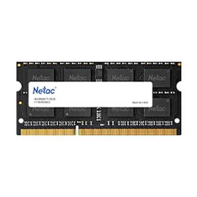 Оперативная память NETAC Basic, DDR3L, 4GB (1x4GB), 1600MHz, CL11, SO-DIMM