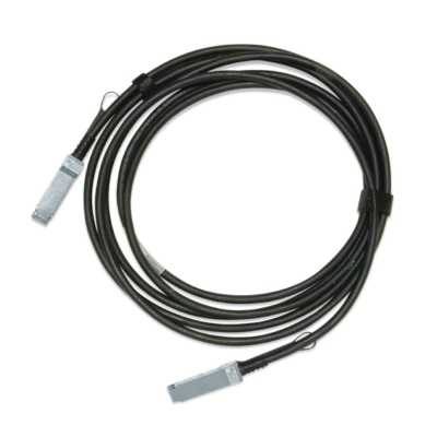 Кабель медный пассивный Mellanox Passive Copper cable, IB EDR, up to 100Gb/s, QSFP28, 5m, черный, 26AWG