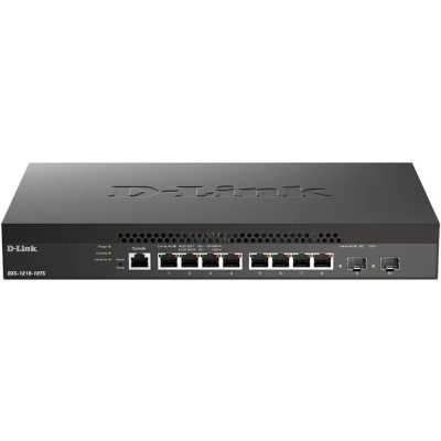 Коммутатор D-Link DXS-1210-10TS/B2A, 8×10 Гбит/с + 2×10 Гбит/с SFP+, управляемый