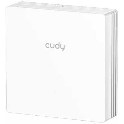 Точка доступа AC1200 Dual Band Gigabit Wall Plate Access Point, 867Mbps at 5GHz + 300Mbps at 2.4GHz, 1 x Gigabit PoE-IN Port, 802.3af / at, 1 x Gigabit RJ45 ports, Cudy Mesh Support