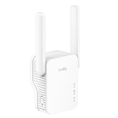 Усилитель Wi-Fi N300 Wi-Fi Mesh Repeater, AP mode,  300Mbps at 2.4GHz, 802.11/b/g/n,  1 10/100Mbps Port,  WPS button, Intelligent Signal Light, Access Control, LED control, Cudy APP