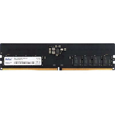 Оперативная память NETAC Basic, DDR5, 16GB (1x16GB), 4800MHz, CL40, DIMM