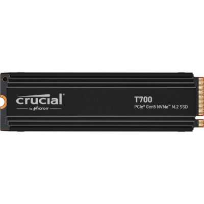 Накопитель SSD Crucial T700 2Tb PCIe Gen5 NVMe M.2 SSD with heatsink CT2000T700SSD5