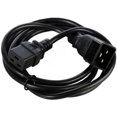 Шнур питания NTSS NTSS-PC19201 C19-C20 проводник.:3x1мм2 1.8м 220/250В 10А черный
