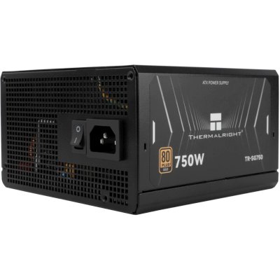 Блок питания Thermalright TR-SG750 750W 80+ Gold (ATX, 3.1, PCIe 5.1, Full modular, 1x24(20+4)pin 600мм, 2xCPU 8(4+4)pin 650мм, 2xPCIe*2 8(6+2)pin 650+150мм, 1x12VHPWR PCIe 5.1 12+4pin 600мм, 2xSATA*4 450+150+150+150мм, 1xMOLEX4pin*3 500+150+150мм, Active