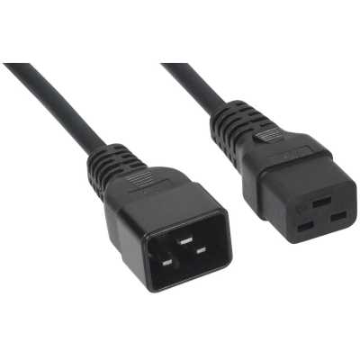 Шнур сетевой Rexant IEC 320 C19 – IEC 320 C20 3x1,5мм², 5м