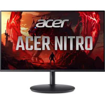 Монитор Acer 23.8" Nitro XF240YW5bmiiphx черный IPS LED 1ms 16:9 HDMI M/M матовая HAS Piv 250cd 178гр/178гр 1920x1080 240Hz FreeSync Premium DP FHD 3.86кг
