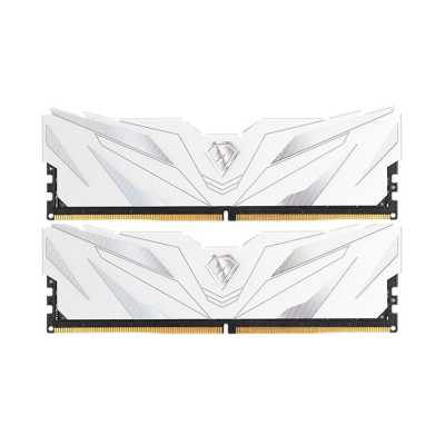 Оперативная память Netac Shadow II, DDR5, 32Gb (2x16Gb), 5600 MHz, CL46, DIMM, с радиатором, белый