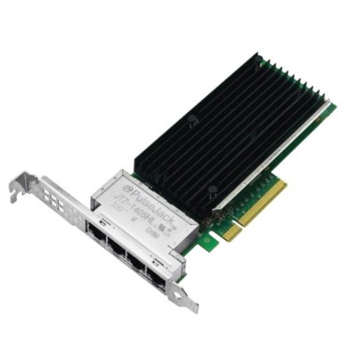 Сетевая карта PCIe x8 10G Quad Port Copper Network Card