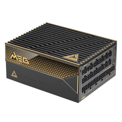 Блок питания ПК MSI MEG Ai1600T PCIE5, 1600W, 80 PLUS Titanium, полностью модульный, ATX 3.1, PCIE5.1, RTL