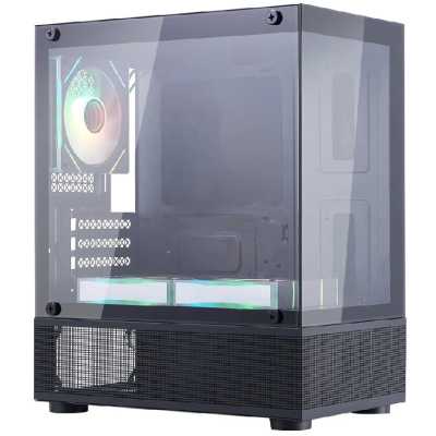 Корпус 1STPLAYER MIKU Mi2-A ARGB Black Mi2-A-BK-2FC7R-1FC7