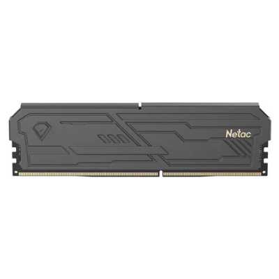 Оперативная память Netac DDR4 Shadow III Black 16Gb, 2666Mhz, NTSHD4P26SP-16K CL19, с радиатором