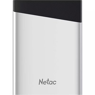 Внешний SSD Netac Z6S, 120 GB, USB 3.2 Gen 2 Type-C, R/W 520/440, серебристый