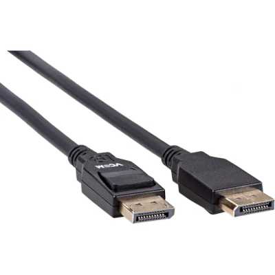 Кабель соединительный DisplayPort v2.1 40Gbps, 8K@60Hz, 2 м, медь, VCOM CG651-2.0